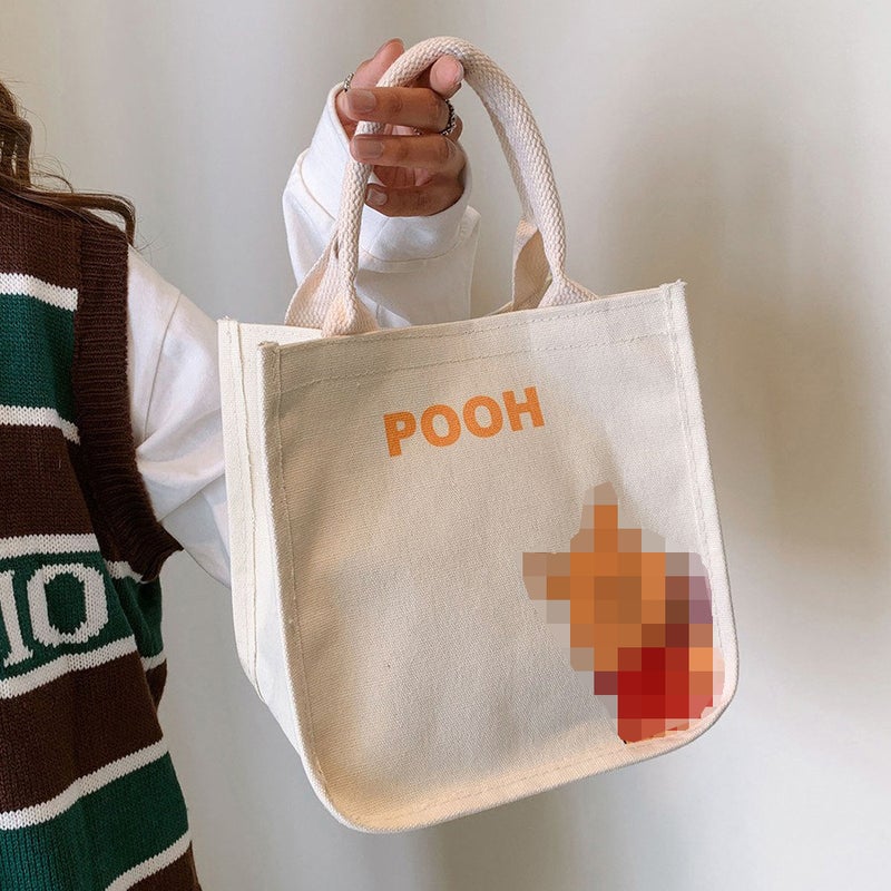 New Style Cute Cartoon Large-Capacity Travel Trendy Lightweight Small Square Bag Fashionable Casual Handbag - Image 1