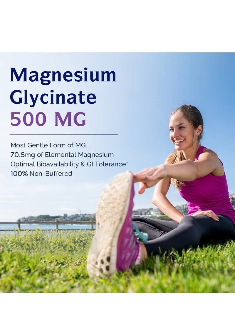 Magnesium Glycinate High Absorption Magnesium Glycinate Capsules 120 Capsules  - Image 5