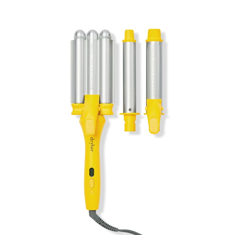 Drybar The Mixologist Interchangeable Styling Iron â€“ One Tool, Three Styles â€“ Reduces Frizz, Adds Shine â€“ Curling Iron â€“ Hair Curling Wand - Image 1