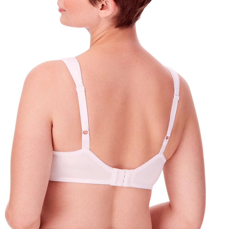 Bali Women's Live It Up Seamless Underwire Bra, White,36 D US - Image 3