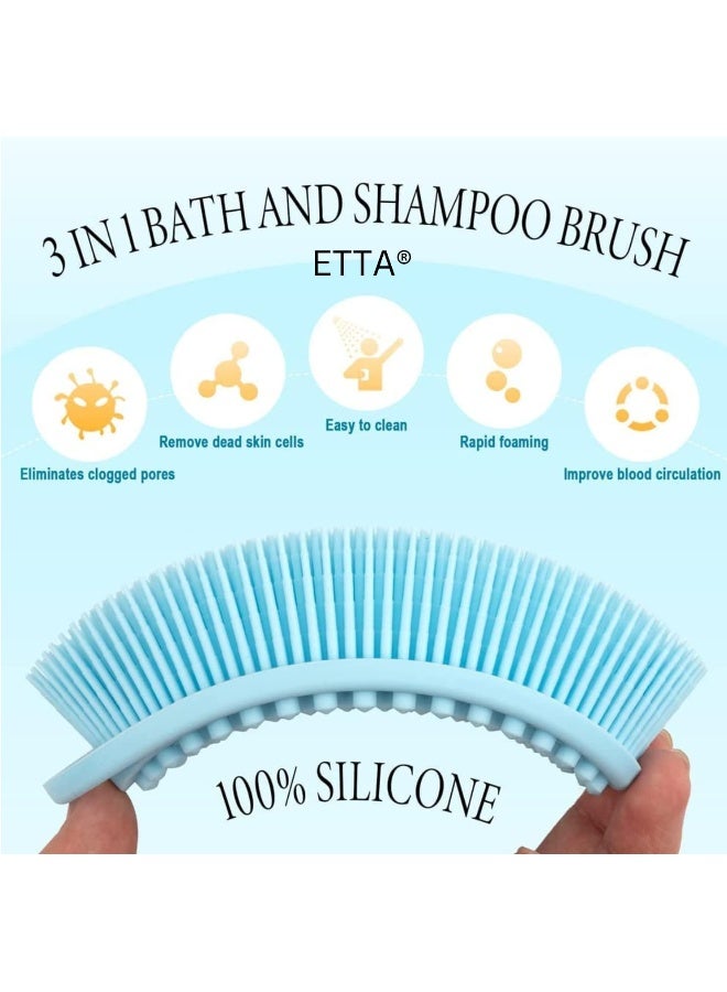 ETTA® Exfoliating Silicone Body Scrubber - Image 3