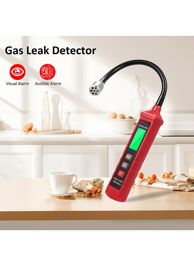 MAYILON Gas Leak Detector Natural Gas Detector with 8-inch Probe Propane Leak Detector Checking Combustible Gas Leaks Like Natural Gas Propane Methane Gasoline  - Image 5