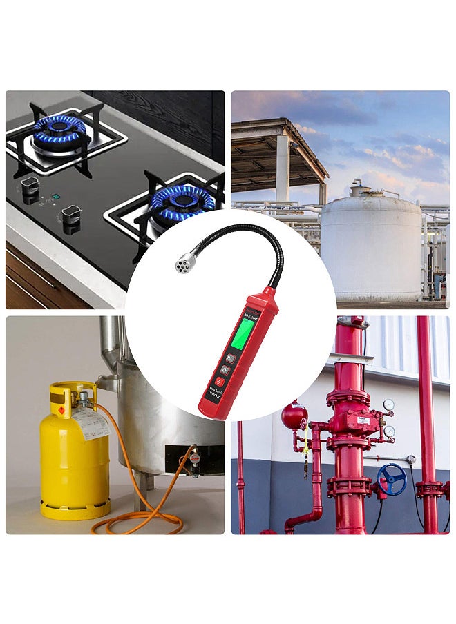 MAYILON Gas Leak Detector Natural Gas Detector with 8-inch Probe Propane Leak Detector Checking Combustible Gas Leaks Like Natural Gas Propane Methane Gasoline  - Image 3