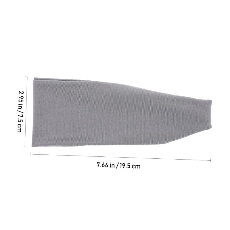 6 Pack Kids Sports Headbands Stretchy Moisture Wicking Non Slip For Running Soccer Basketball - Image 3