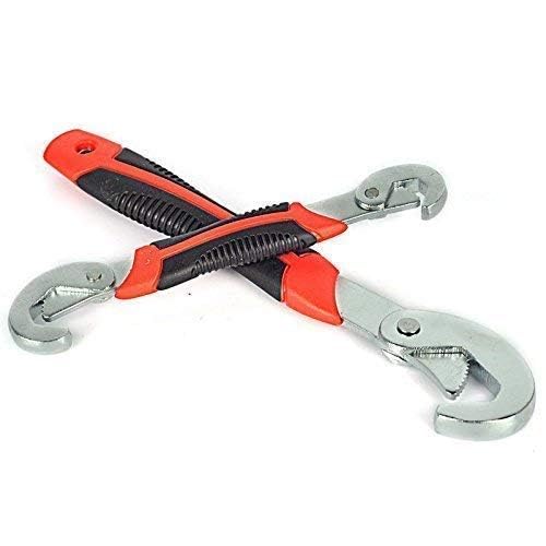 KACHKIT Ornaments All In One Multipurpose Auto Adjustable Universal Quick Grip Wrench Spanner Set Tools Multi Purpose Nut Bolts Hand Tools Nuts And Bolts Tools Wrench Combo Pcs 2 - Image 1