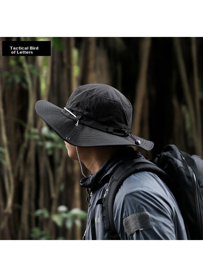 Tactical Bird Light Blade | Lightweight Breathable Summer Sun Hat Men's Sunshade Travel Fisherman Hat Uv Protection - Image 1