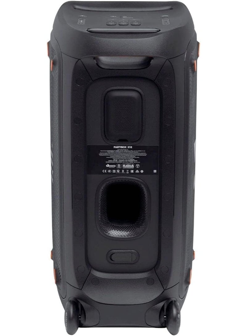 JBL Partybox 310 - Portable Party Speaker with Long Lasting Battery, Powerful JBL Sound and Exciting Light Show, Bluetooth, Black - Image 2