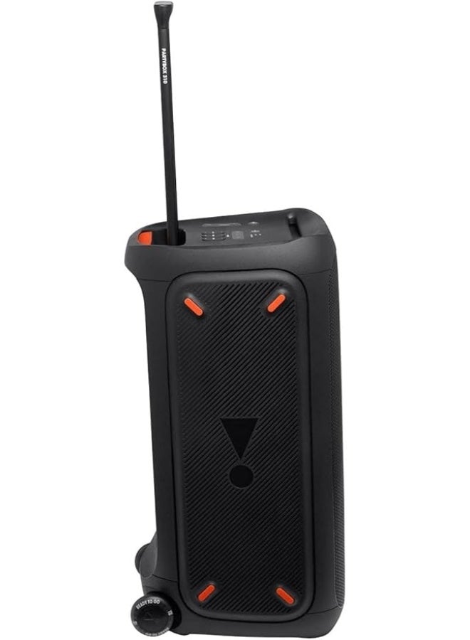 JBL Partybox 310 - Portable Party Speaker with Long Lasting Battery, Powerful JBL Sound and Exciting Light Show, Bluetooth, Black - Image 4