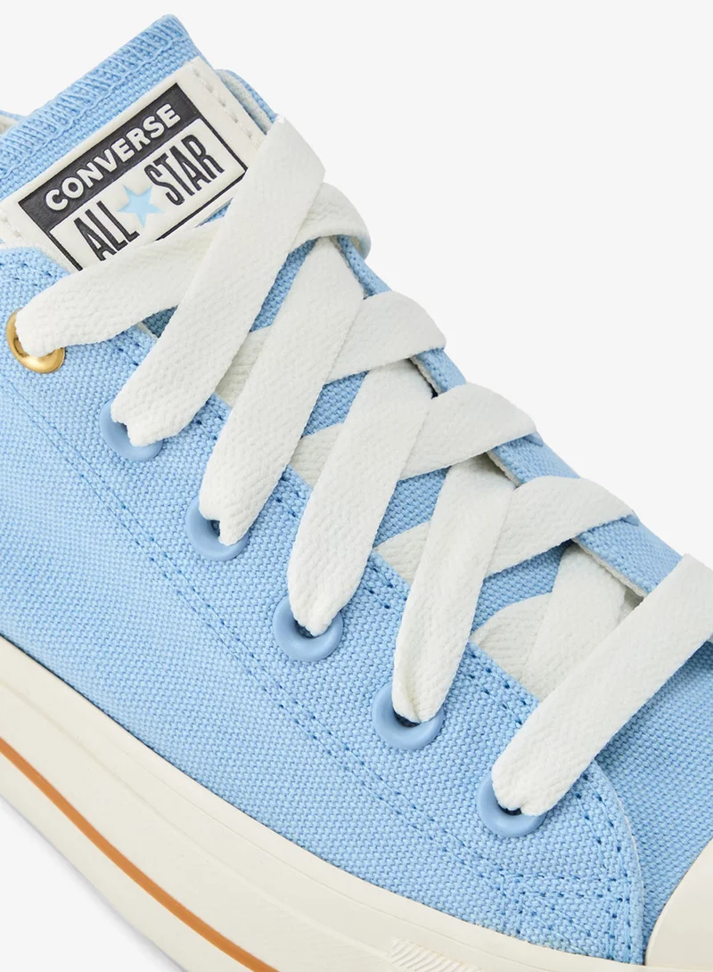 Converse Blue Women's Chuck Taylor All Star Lift Platform Shoes for Women | Best Price UAE