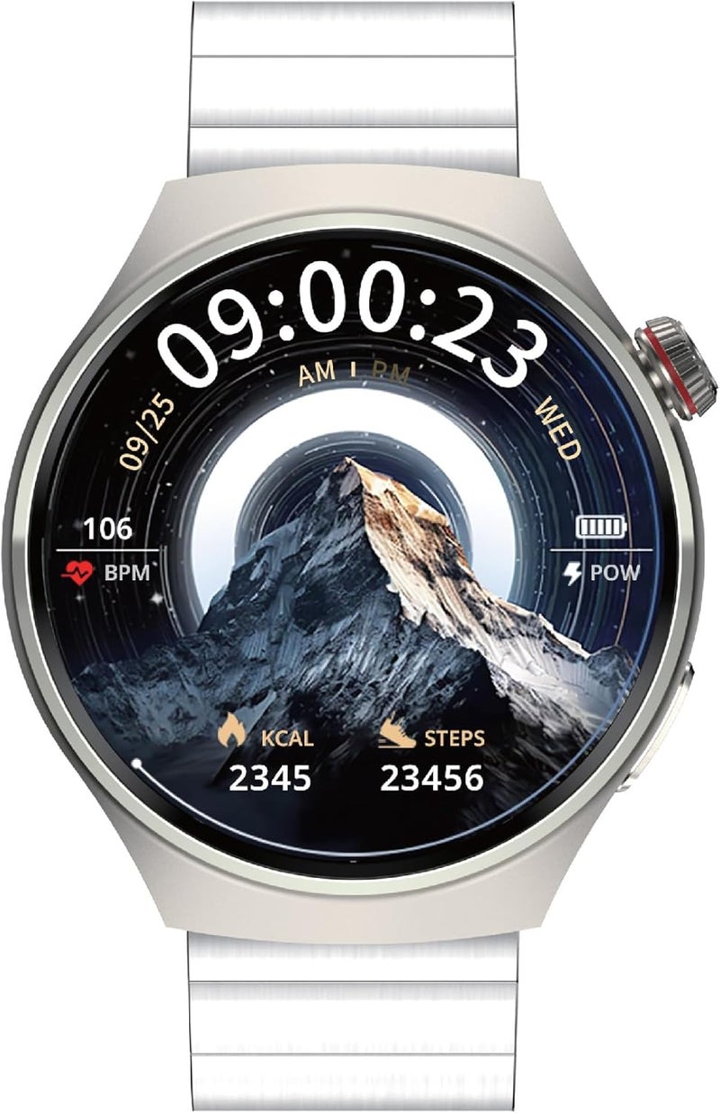 Smartix ساعة سمارتكس CURV-R الذكية مع GPS، مكالمات بلوتوث، وتتبع اللياقة البدنية - Image 1