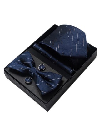 5 pcs high-end tie for men business professional formal tie bow tie cufflinks square scarf fashion accessories gift box - pzsku/ZE1B915644D76A8916FB9Z/45/_/1717922016/a8530598-b518-403f-a18c-39a6aad9a09b