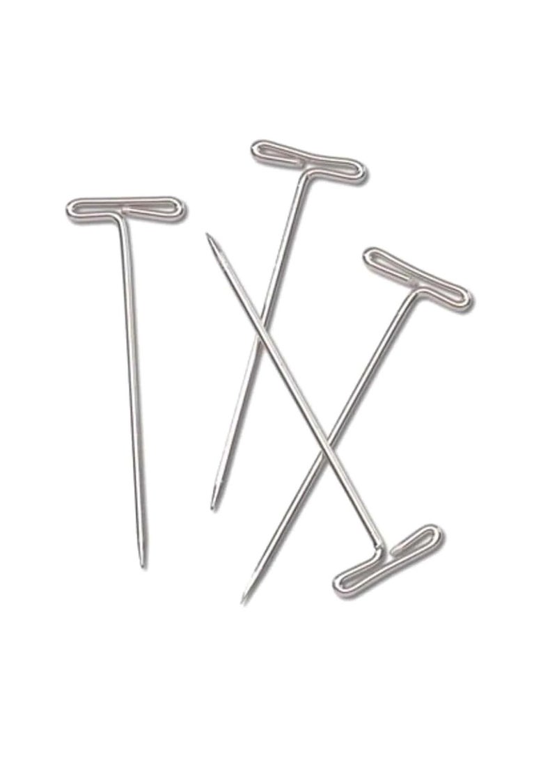 T Pins 1-3/4 inches 18 assorted size per card - Image 2