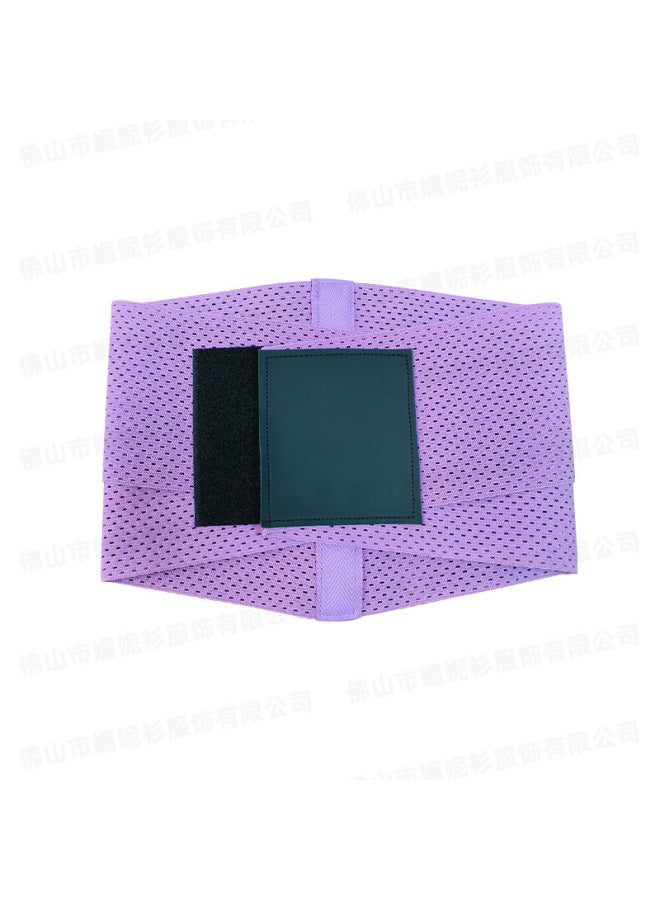 Body Shaping Large Size Breathable Sweat-wicking Double-layer Waist Protector Running Sports Fitness Protective Gear Yoga Abdominal Control Waistband