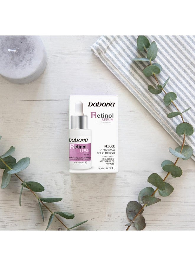 Babaria Retinol Face Serum 1 Oz Facial Moisturizer For Skin Care Anti Aging Serum To Reduce Appearance Of Wrinkles Improves Firmness And Elasticity Light Fastabsorbing Vegan Formula - Image 2
