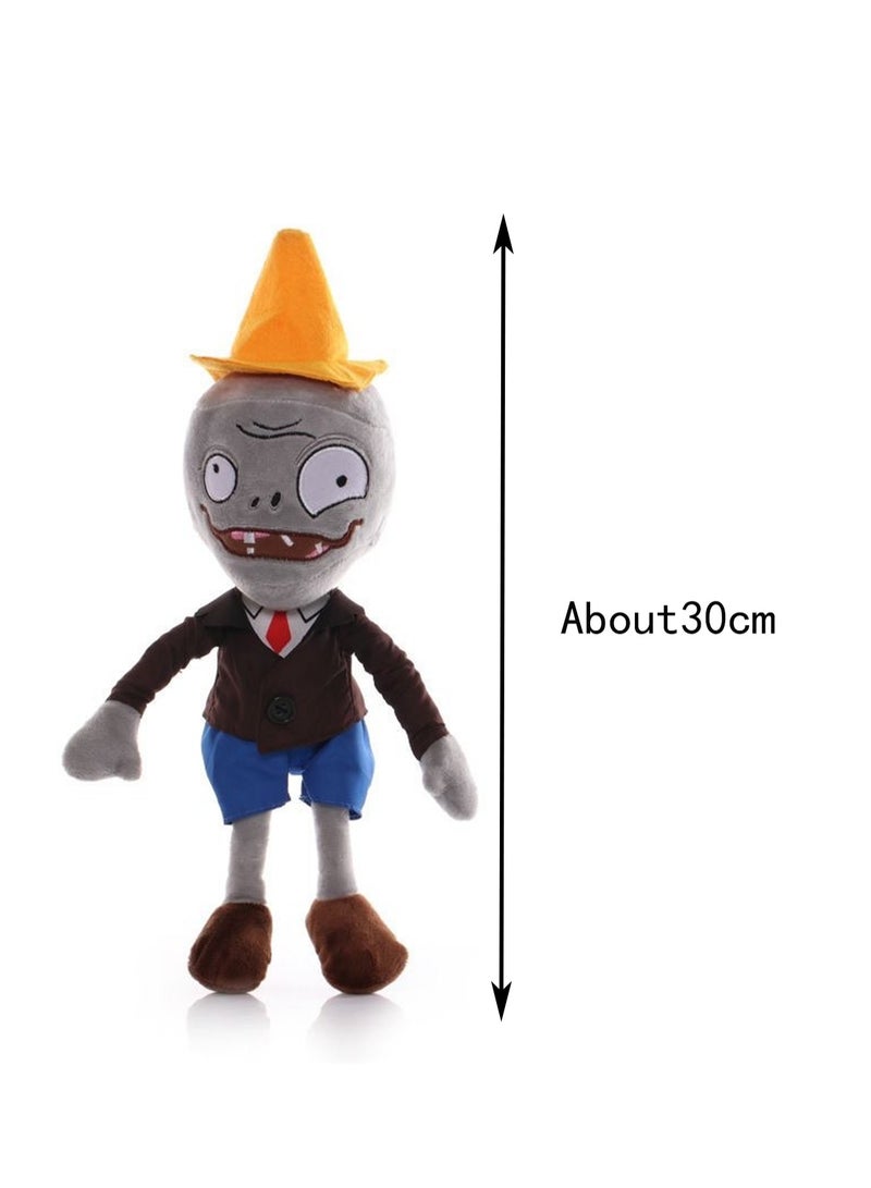دمية كلاسيكية بطول 12 بوصة من سلسلة Plants Vs. Zombies، لعبة قطيفة للأولاد والبنات - Image 2