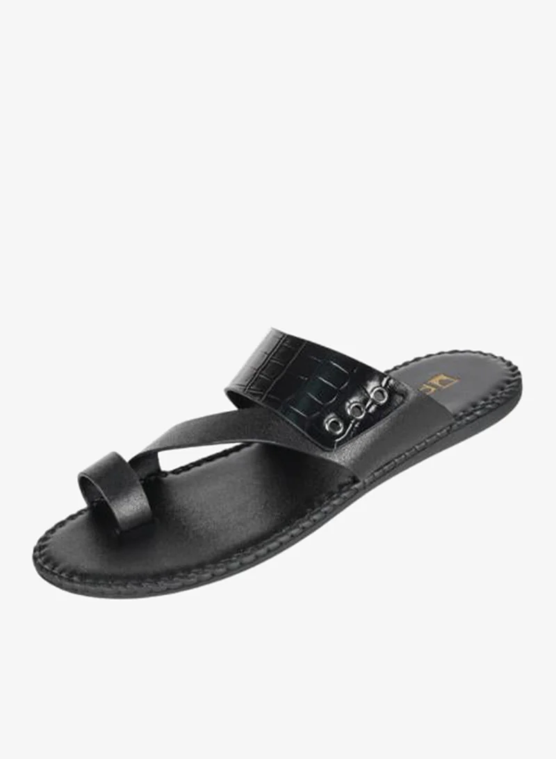 008-3443 Barjeel Uno Mens Arabic Sandals 339903 Black