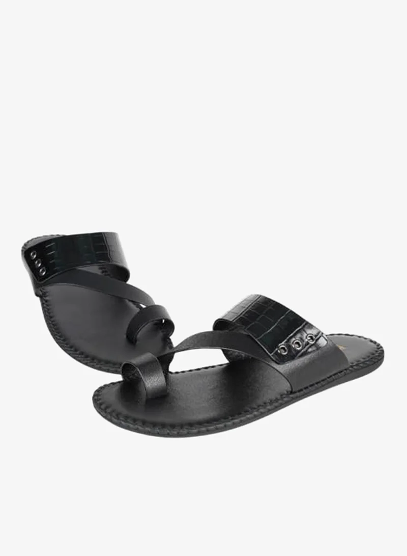 Barjeel Uno Black 008-3443 Barjeel Uno Mens Arabic Sandals 339903 Black for Men | Best Price UAE