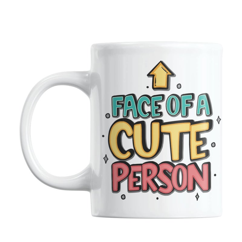 Oye Happy - Cute Person Mug - Premium Gift for Friends/BFF on Birthday/Friendship Day - Image 1