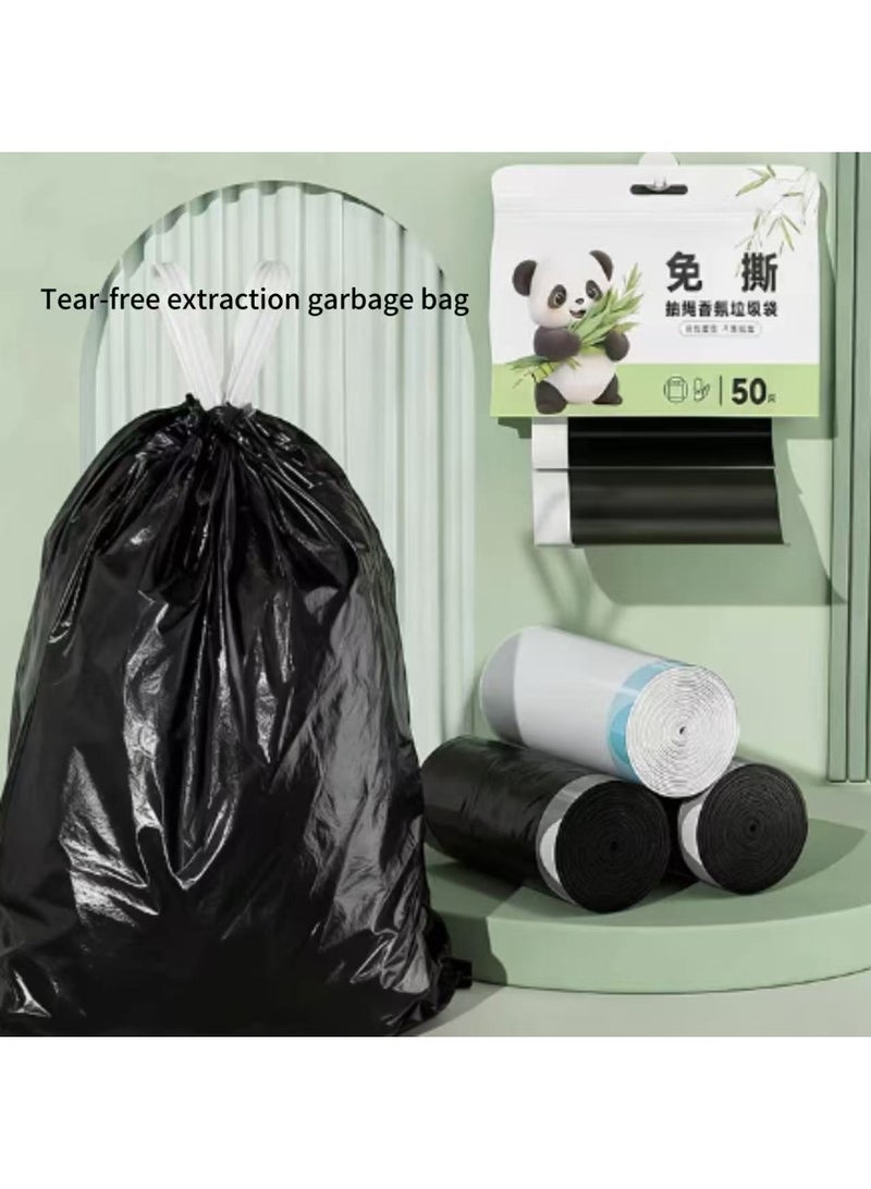 Biodegradable Hand Length Handle Trash Bag 45*45CM Home Kitchen Office Shrink Garbage Bags - Image 1