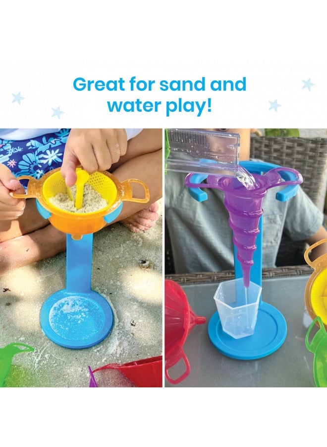 hand2mind hand2mind Starter Science Funnels, Science Lab Equipment, Sifting Toys, Sand Sifter, Water Table Toys, Sensory Play Toys, Educational Science Kits, Kids Chemistry Set, Science Supplies for Classroom - Image 5