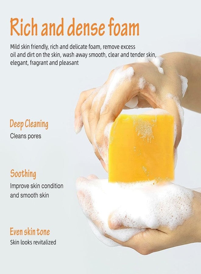 Venrock Turmeric Soap - Dark Spot Remover for Face, Facial Cleanser, Even Skin Tone, Moisturizing & Nourishing Natural Ingredients (5 x 3.527oz) - Image 5