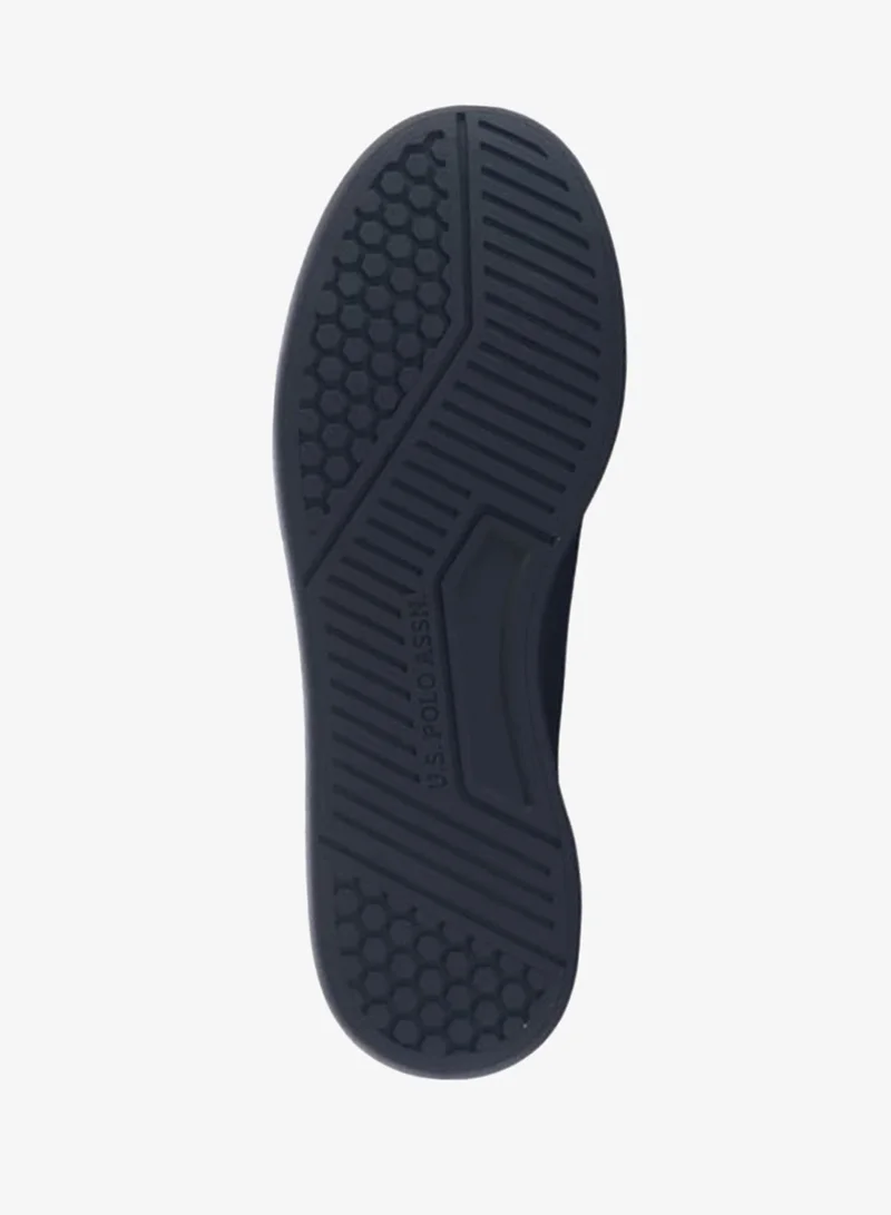 يو اس بولو اسن سنيكرز رجالي بتفاصيل شعار برباط