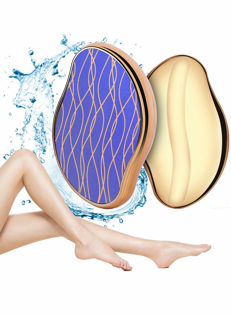 Excefore ممحاة الشعر الكريستالية، أدوات إزالة الشعر الكريستالية غير المؤلمة، ممحاة الشعر الكريستالية السحرية - Image 1