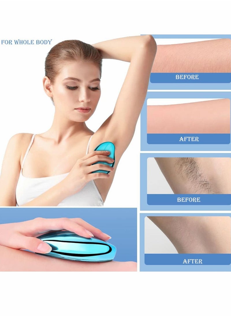 Excefore - Crystal Hair Eraser, Painless Crystal Hair Remover Tools, Magic Crystal Hair Eraser - Image 1