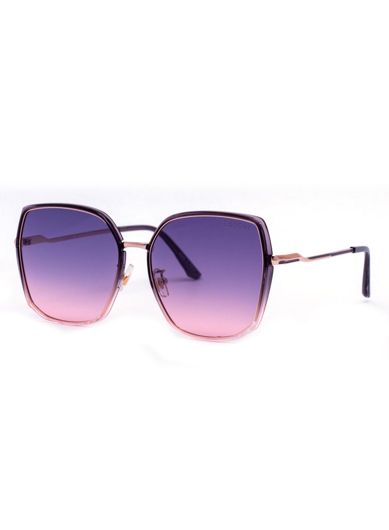 LAOONT Women's Sunglass Polarized Lens Hexagon Frame-Stylish Design - Image 1