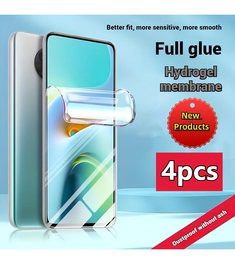 4 Pcs HD Hydrogel Screen Protector Soft Film For Huawei Nova 5 6 7 8 9 10 11 12 13 Pro Ultra Lite SE - Image 1