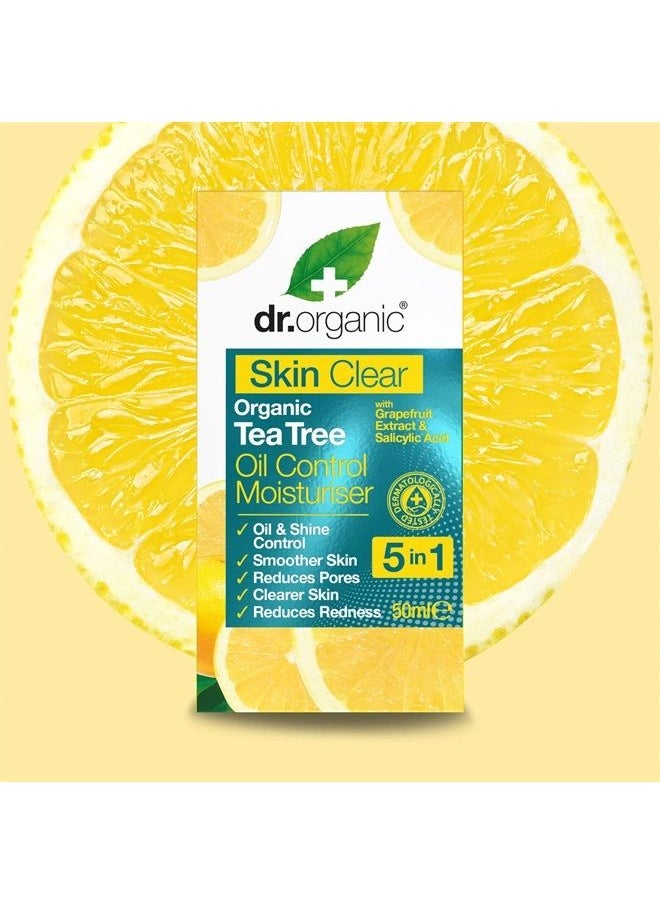 dr.organic Dr Organic SkinClear Oil Control Moisturiser 50ml  - Image 5