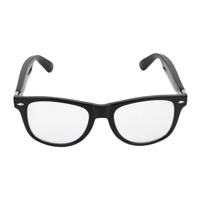 Smart BT Eyeglasses Multifunctional Open Ear Clear Sound Voice Call Smart Glasses for Driving Fishing Listening Music Black Transparent - Image 2