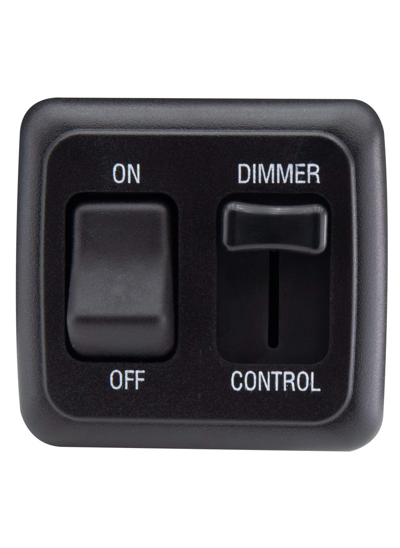 American Technology Components 12 Volt DC Dimmer Switch for LED, Halogen, Incandescent - RV, Auto, Truck, Marine, and Strip Lighting (Large Slider, Black)  - Image 2
