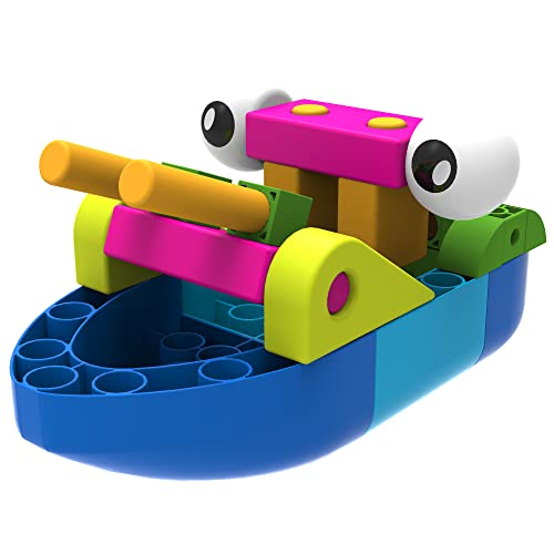 Thames & Kosmos Thames Kosmos Kids First Boat Engineer STEM Experiment Kit for Young Learners Build 10 NonMotorized Models Play Learn with Storybook Manual Parents Choice Gold Award Winner - Image 5