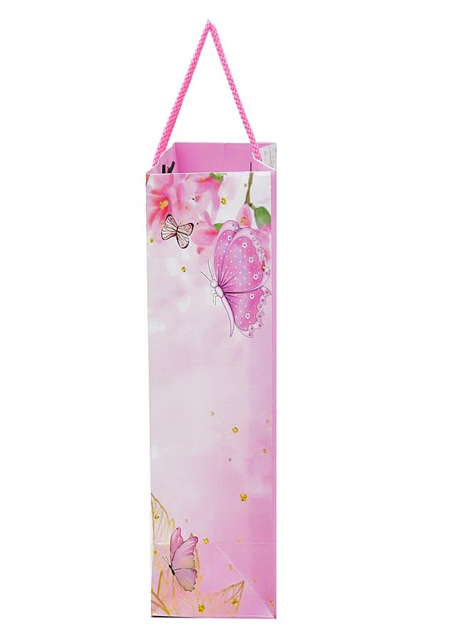 PPJ ® -HAPPY BIRTHDAY (FLUTTER AND TWIRL BUTTERFLY THEME PARTY) (30 Pcs.) PAPER CARRY BAG, 16 Inch X 12 Inch X 4 Inch RETURN GIFT/ HAPPY BIRTHDAY/RETURN GIFTS /GIFTS/ GIFT BAGS/GIFT COVERS (LARGE) (Pack of 30) - Image 3