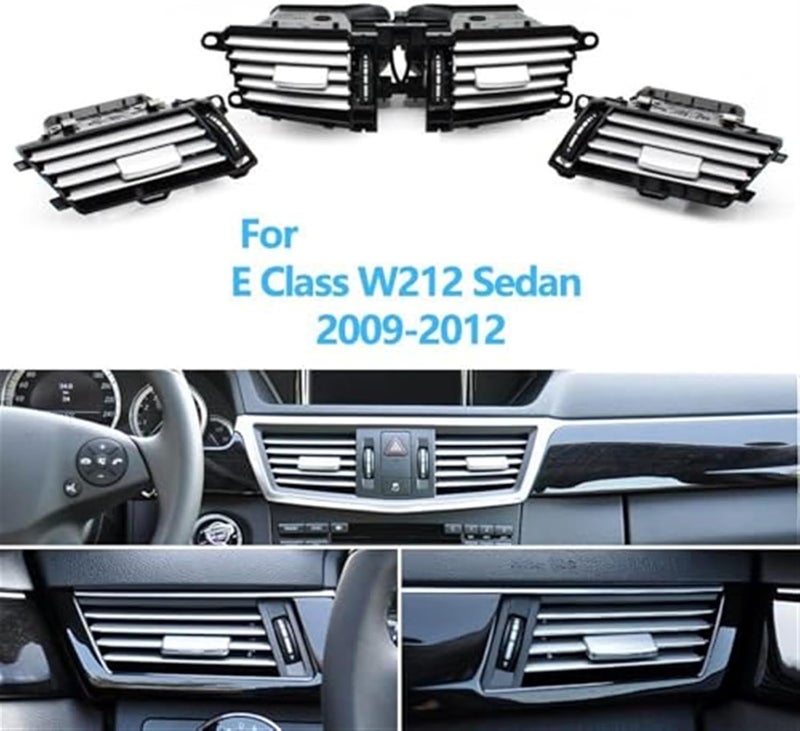 QASULER مجموعة فتحات تكييف QASULER لسيارات مرسيدس E Class W212 - Image 4