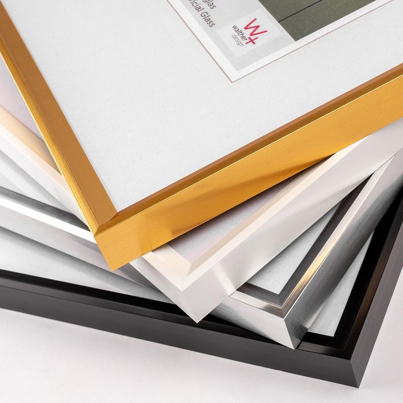 walther design إطار صور من Walther Design Desire DEX050W مع زجاج فني، إطار بلاستيكي، 40 × 50 سم، أبيض - Image 3