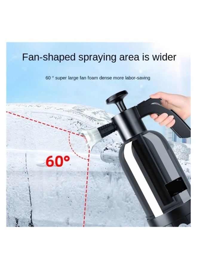 Bukela 2L High Pressure Car Wash Sprayer, Hand Pressure Snow Foam Car Wash Sprayer, Foaming Sprayer, Hand Pressurized Soap Sprayer for Home Cleaning, Spraying Weeds, Car Detailing, Garden (B, One Size) - Image 4