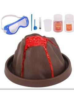 Diy "DIY Volcano Eruption Science Kit – Fun Educational Chemistry Experiment for Kids – Realistic Lava Simulation with Safety Goggles & Tools – Ages+10"  - Image 3