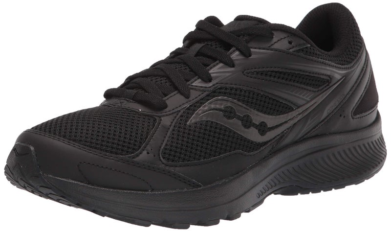 Saucony Men's Cohesion 14 Sneaker, Black/Black, 10