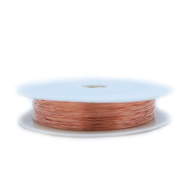 Craft Wire 20 Gauge, 99.9% Pure Copper Wire (Half Round) Dead Soft CDA #110 Made in USA - 25FT by CRAFT WIRE - Image 4