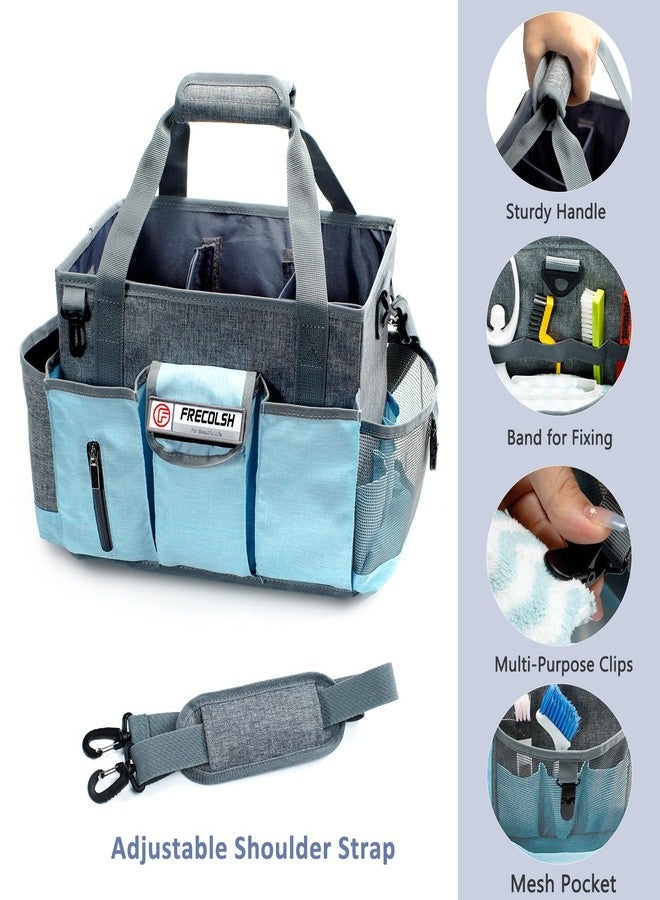 FRECOLSH Large Cleaning Caddy for Cleaning Suppliers Organizer,15" Storage Organizer for House Clean Essential, Wearable Cleaing Bag, Storage Caddy for Housekeeping - Image 4