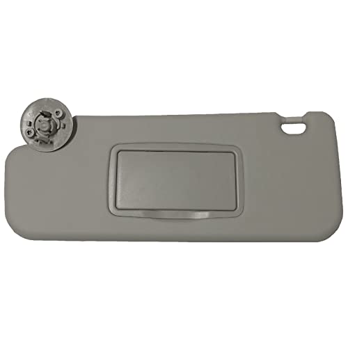 2M PLASTIC Sun Visor fits for Chevy Sonic 2012-2020 Spark 2011-2022 Gray Replacement Brand 2M PLASTIC (Gray - Left) - Image 1