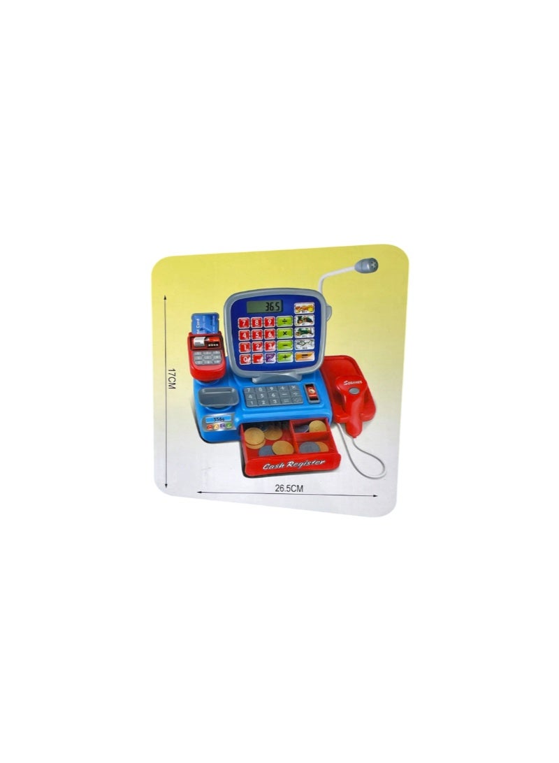 Lima Kids Shopping Play Set with Cash Register & Shopping Cart – 36 Pieces - Image 5