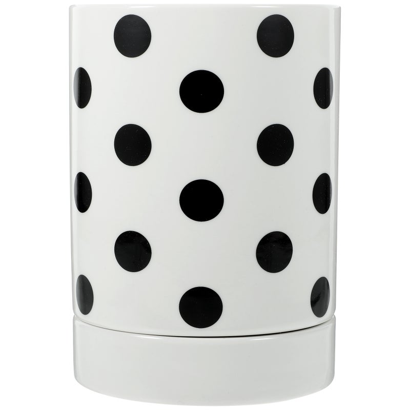 Ceramic Chopstick Bucket Countertop Cutlery Draining Holder Detachable Silverware Holder - Image 3
