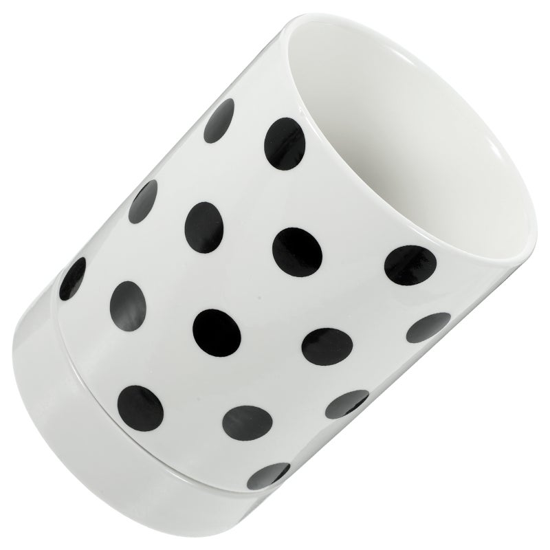 Ceramic Chopstick Bucket Countertop Cutlery Draining Holder Detachable Silverware Holder - Image 2