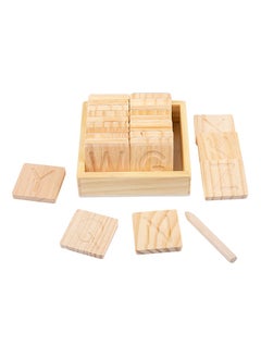 NIBEMINENT Wooden Alphabet Tracing Board  - Image 1