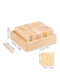 NIBEMINENT Wooden Alphabet Tracing Board  - Image 5