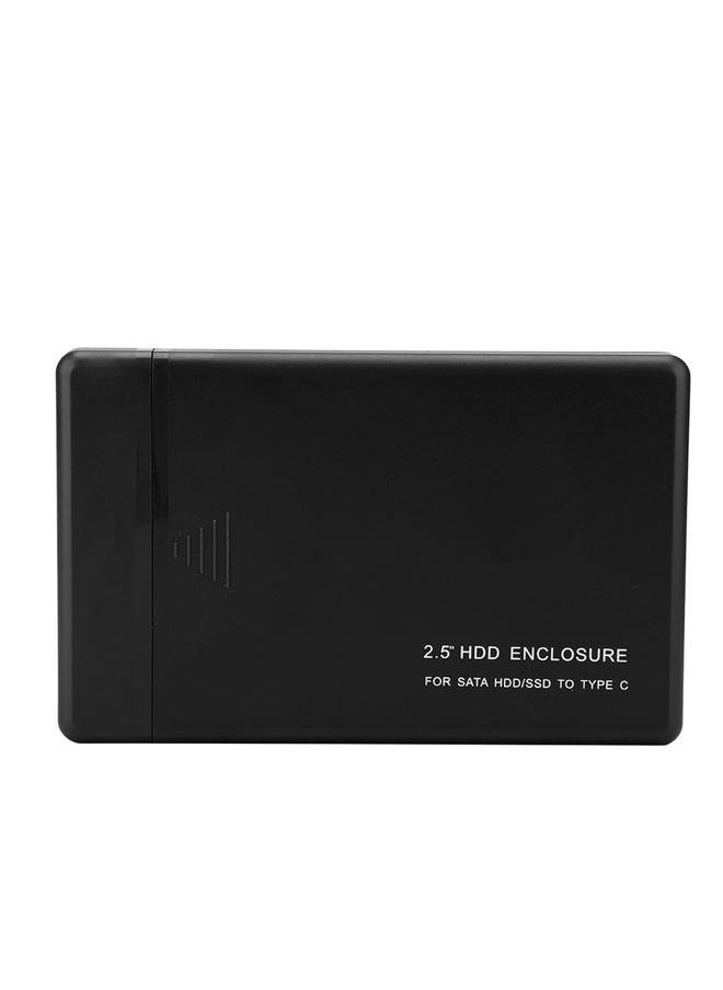 Thoraya HTH-YP0013 Portable USB3.1 SATA 2.5''HDD+Hard Disk Box(Black 1TB)  - Image 2