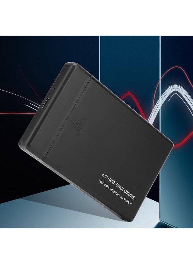 Thoraya HTH-YP0013 Portable USB3.1 SATA 2.5''HDD+Hard Disk Box(Black 1TB)  - Image 5
